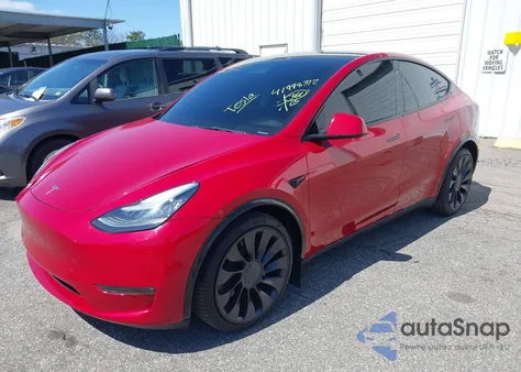2023 Tesla Model Y Awd/Long Range Dual Motor All-Wheel Drive из США, поврежденный, VIN 7SAYGDEE0PA094810